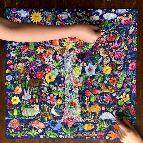 Tree of Life 1000 Piece Square Puzzle