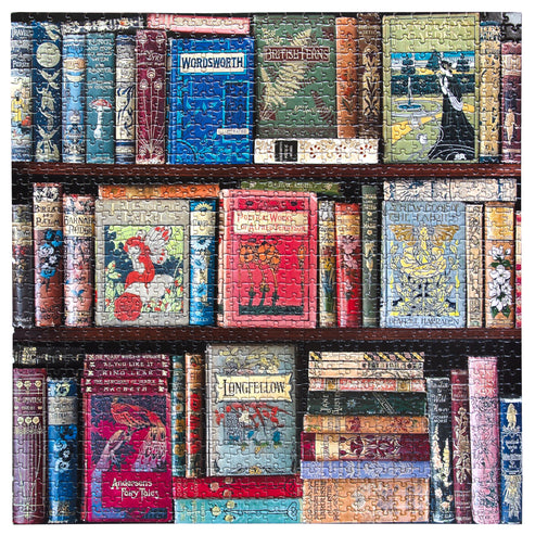 Vintage Library 1000 Piece Square Puzzle