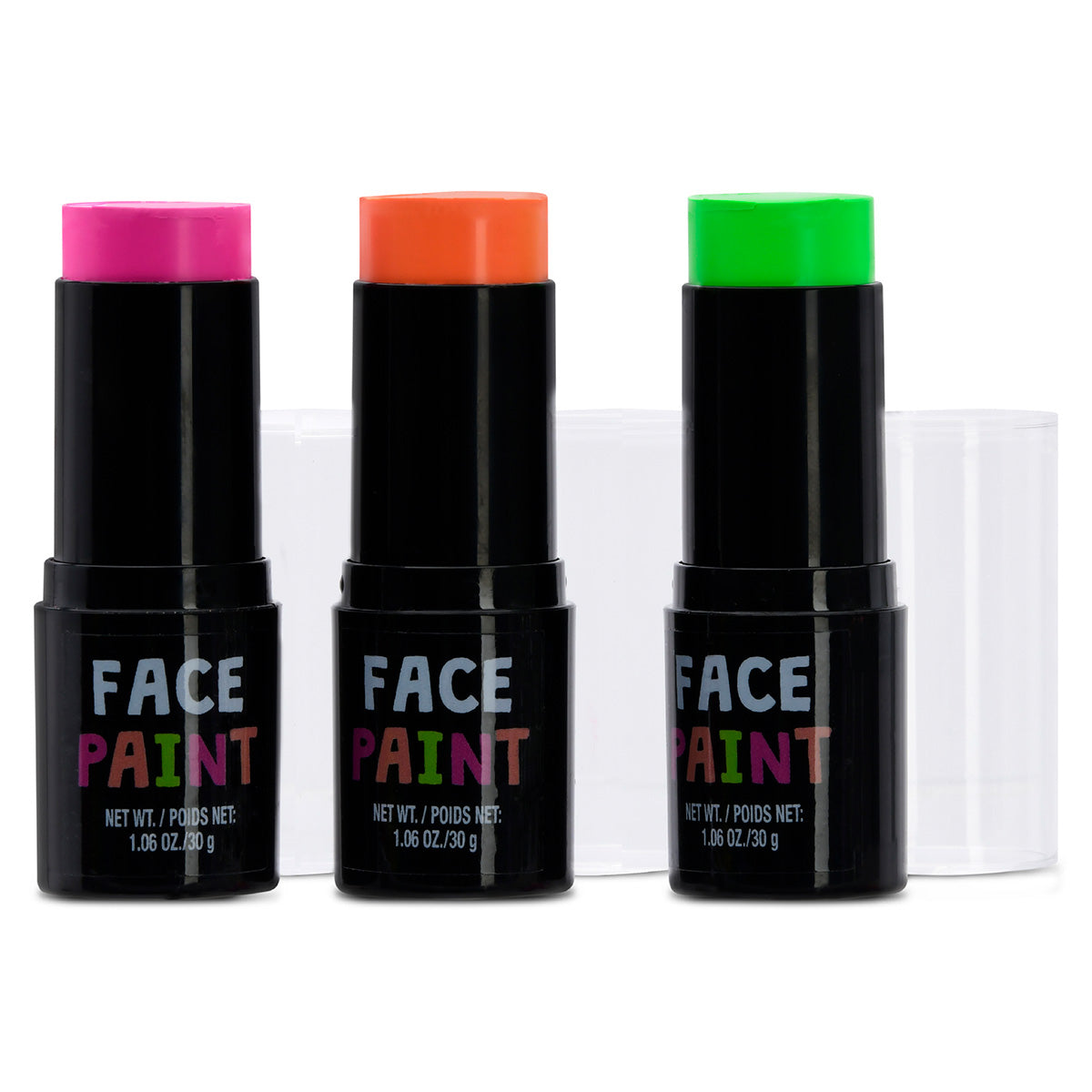 Ready, Set, Glow! Neon Face Paint