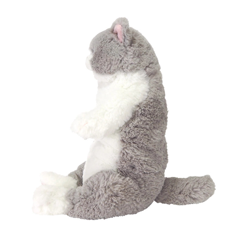 Sunlemon Lap Cat Sleeping Gray + White