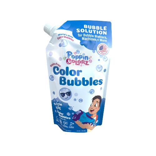 Poppin Colorz Color Bubbles Refill Pouch Blazin Blue