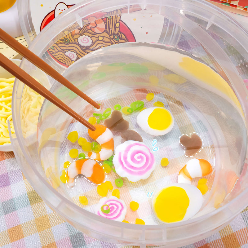 Instant Ramen Noodles Kawaii Slime Science Kit