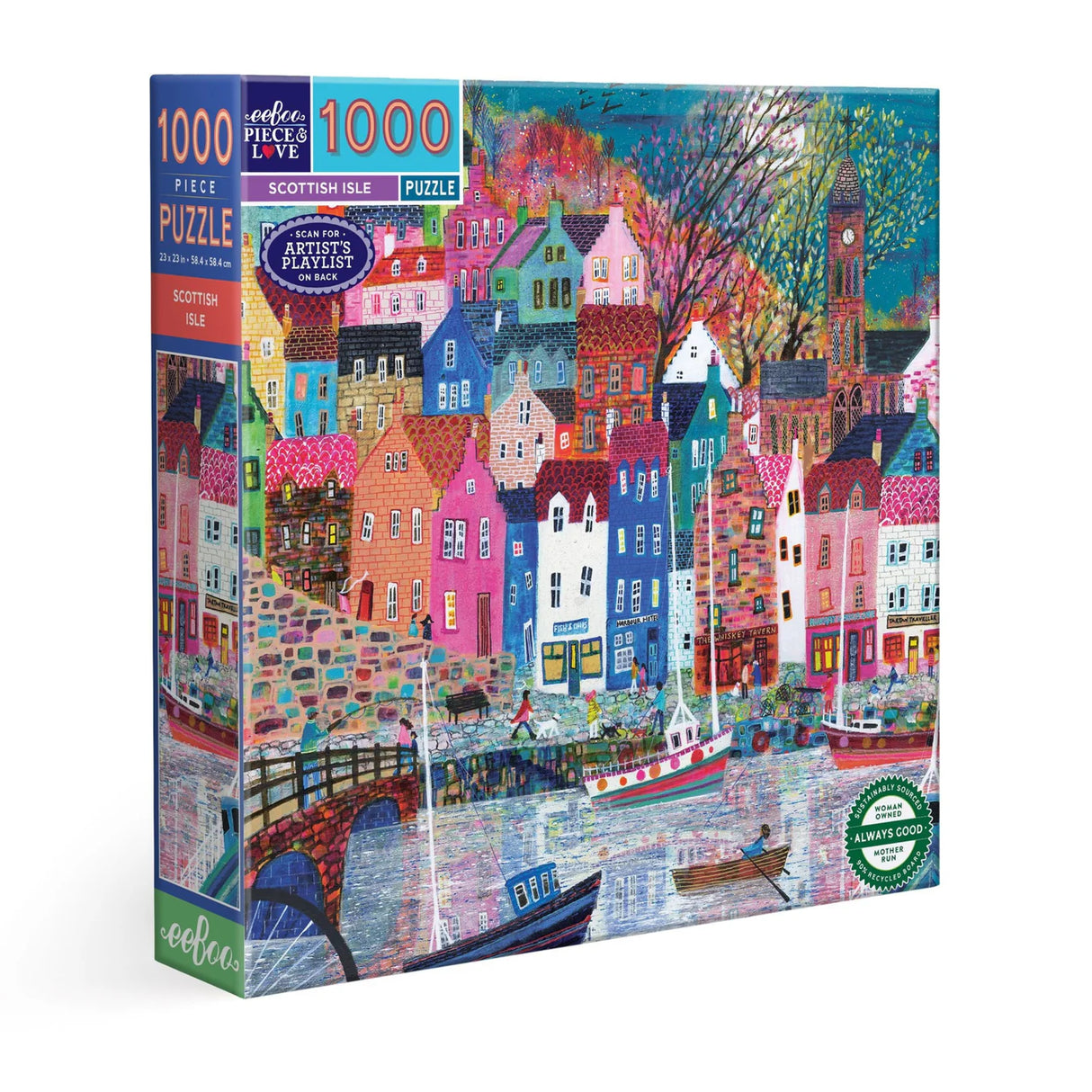 Scottish Isle 1000 Piece Puzzle