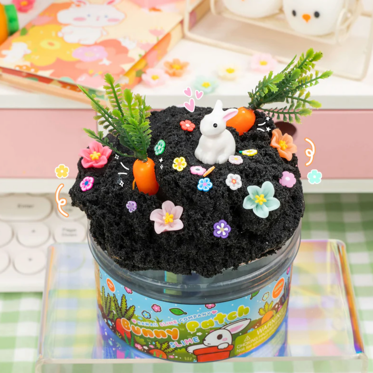 Bunny Patch Cloud-Dough Kawaii Slime