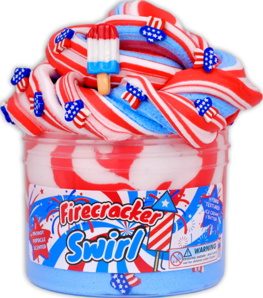Firecracker Swirl Dope Slimes