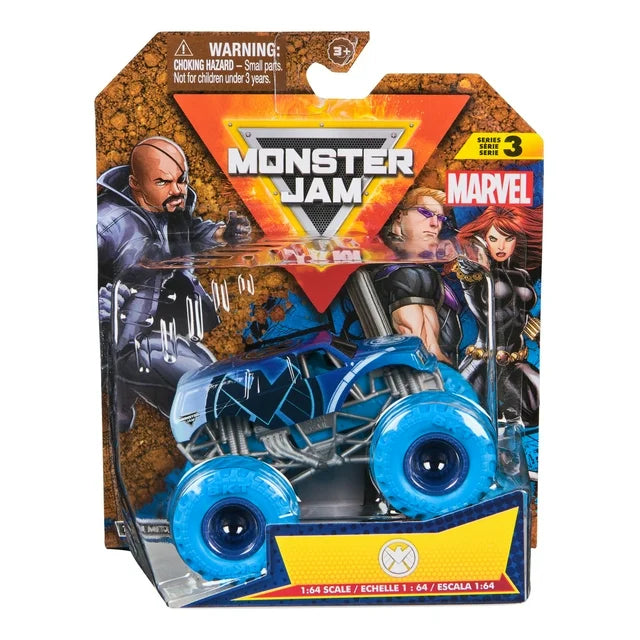 Monster Jam Toy Vehicle Truck 1:64 Marvel