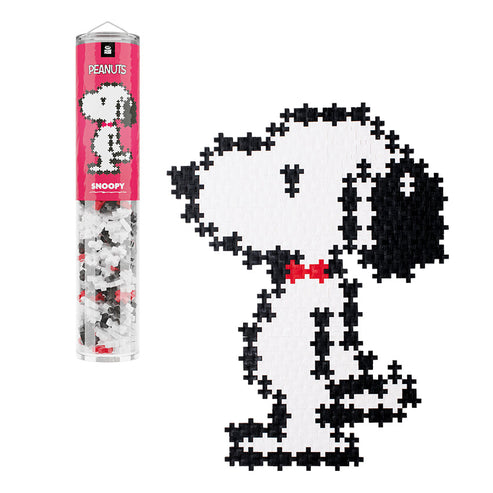 Plus-Plus Peanuts Puzzle By Number Tubes Snoopy