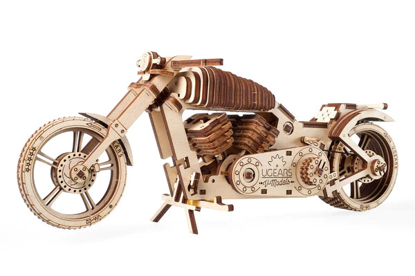Ugears VM-02 Motorcycle Mechanical Model