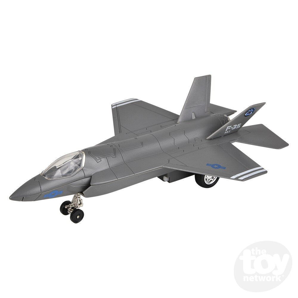 Die-Cast Pull Back F-35 Plane