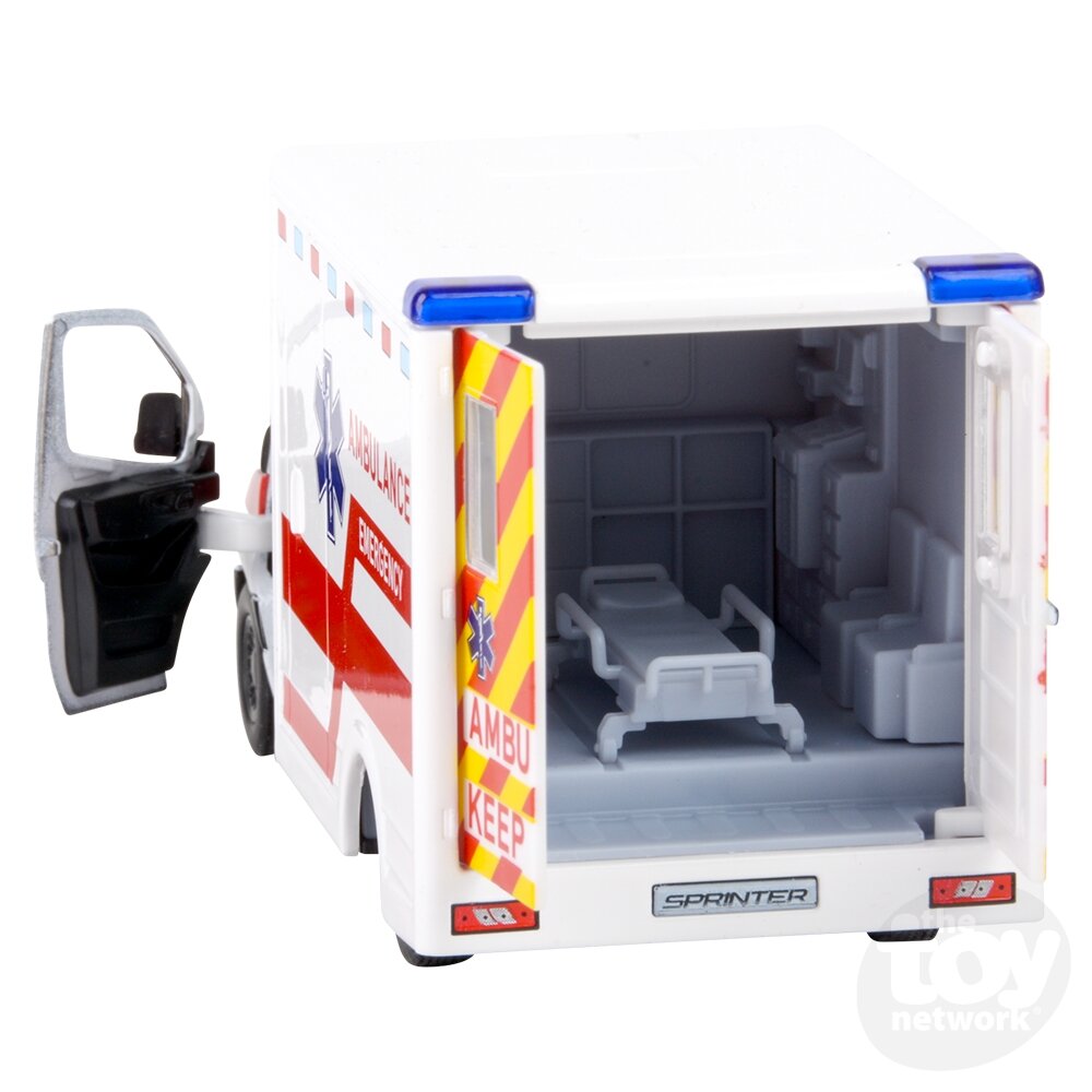 Diecast Mercedes-Benz Sprinter Ambulance 5"