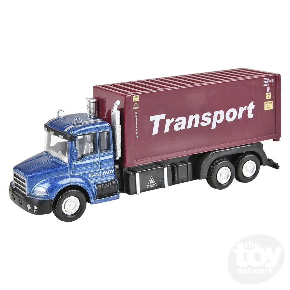 Die-Cast Pull Back Truck 6"
