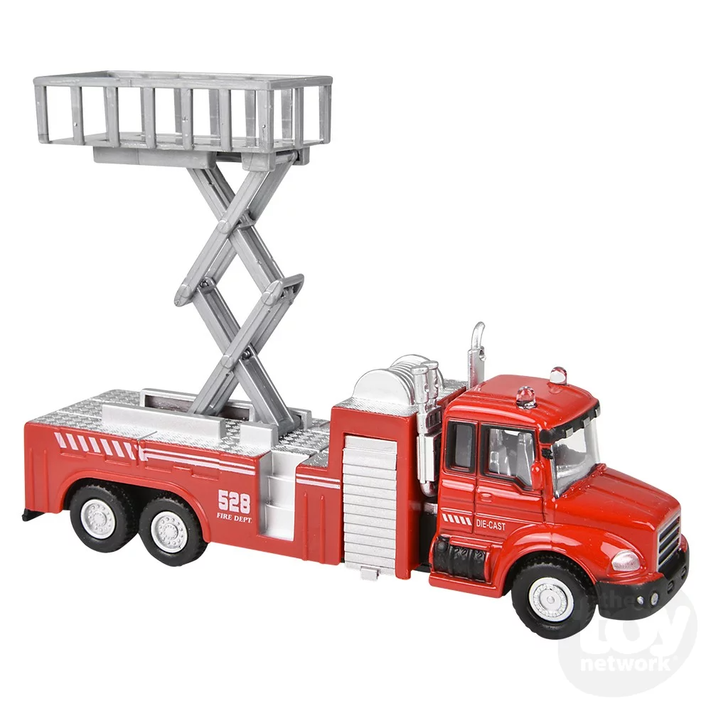 Die-Cast Pull Back Truck 6"