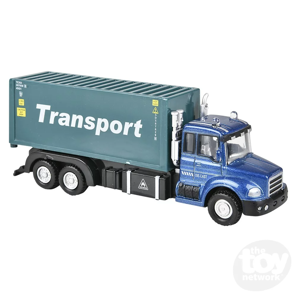 Die-Cast Pull Back Truck 6"