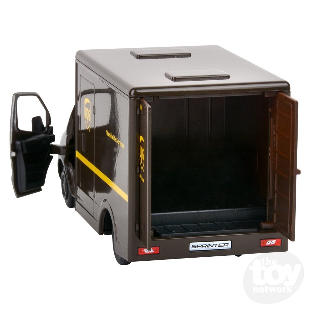 Diecast UPS Mercedes-Benz Sprinter Box Truck 5"