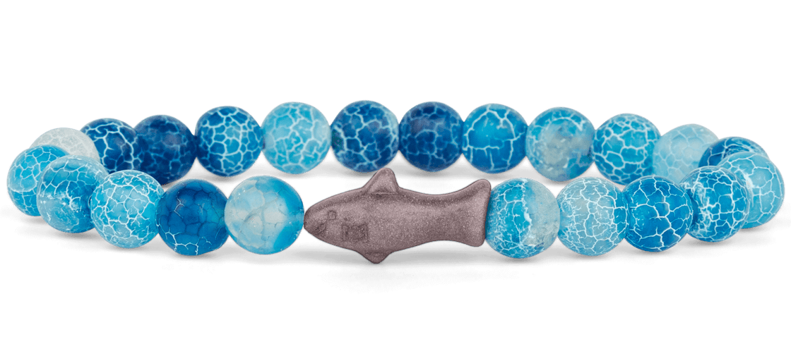 Fahlo Bracelet Shark Aqua Blue