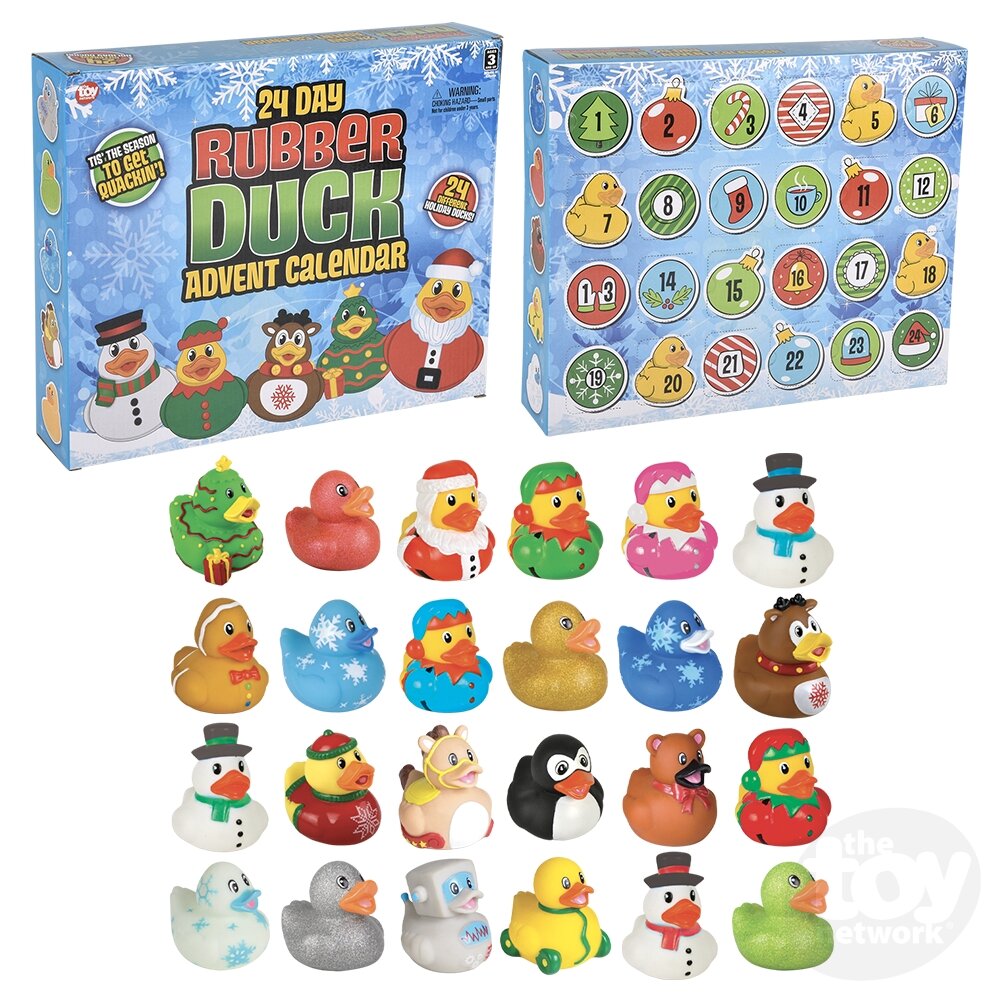 24 Day Rubber Ducky Christmas Advent Calendar