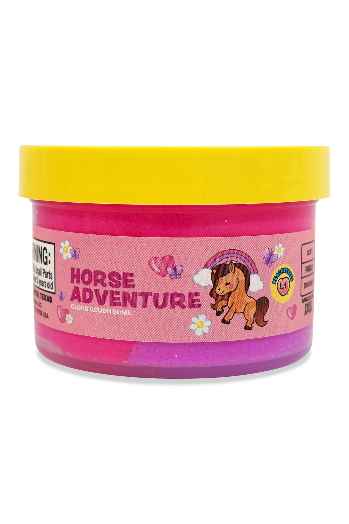 Peachy's Horse Adventure Cloud Dough Slime