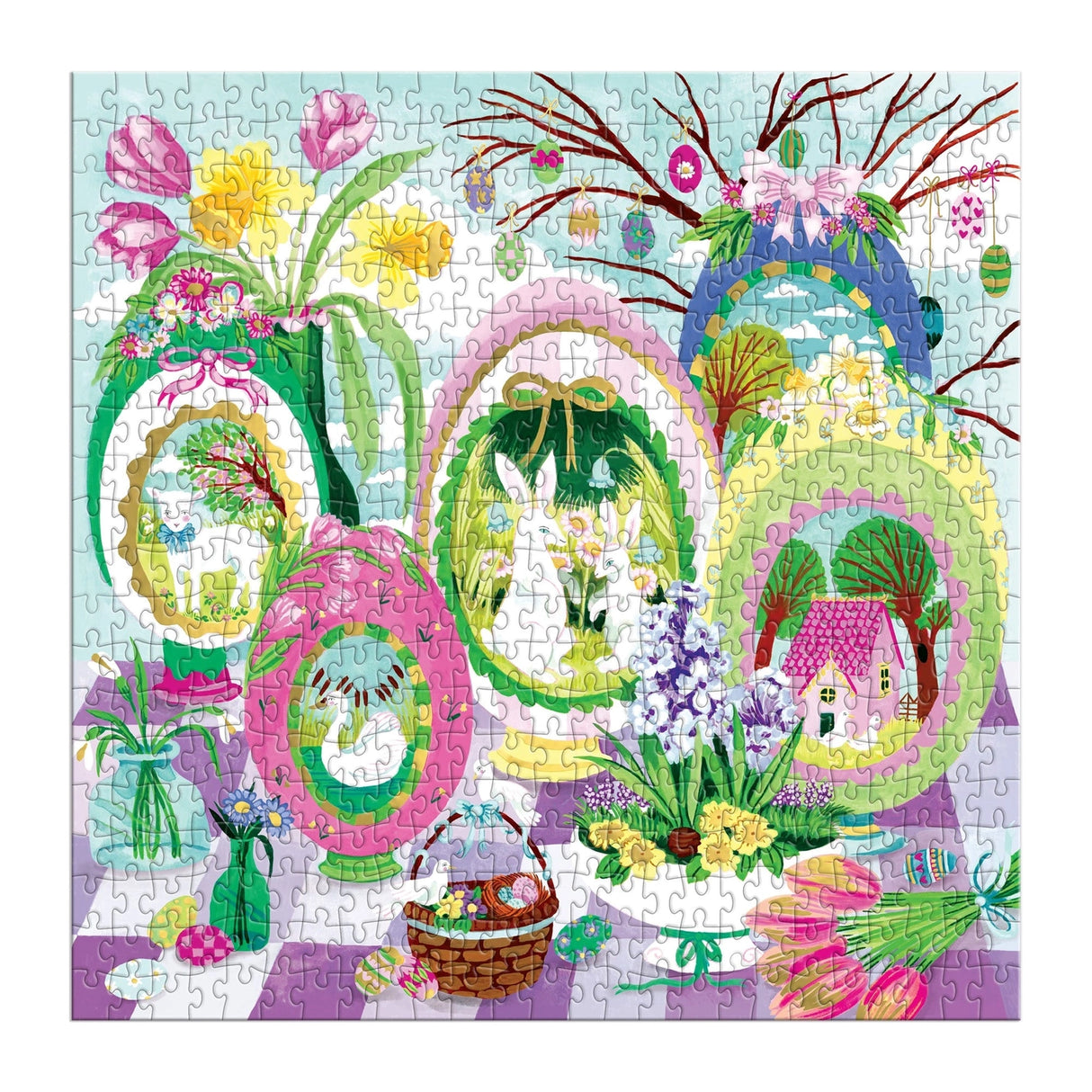 Windows To Spring 500 Foil Piece Puzzle