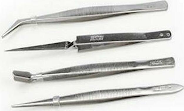 Excel Hobby Tweezers (4) with Pouch