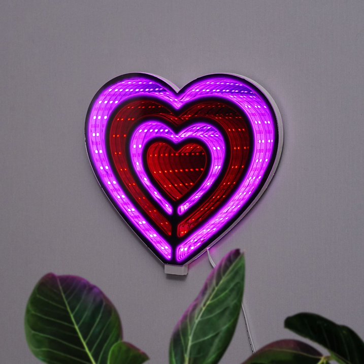 Infinity Light Heart