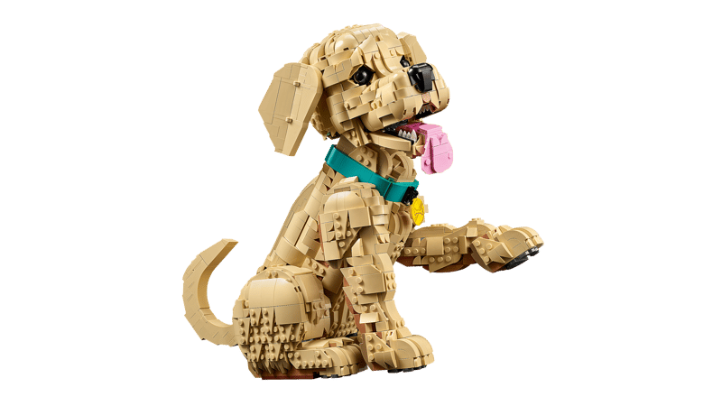 LEGO Icons 11384 Golden Retriever Puppy