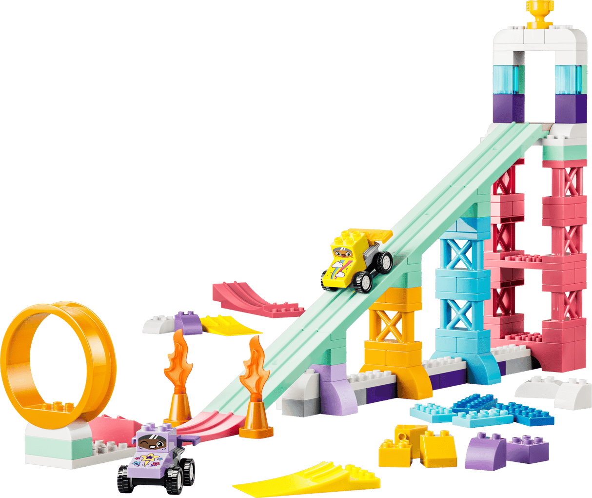 LEGO Duplo 10478 3 in 1 Creative Ramps with Vehicles