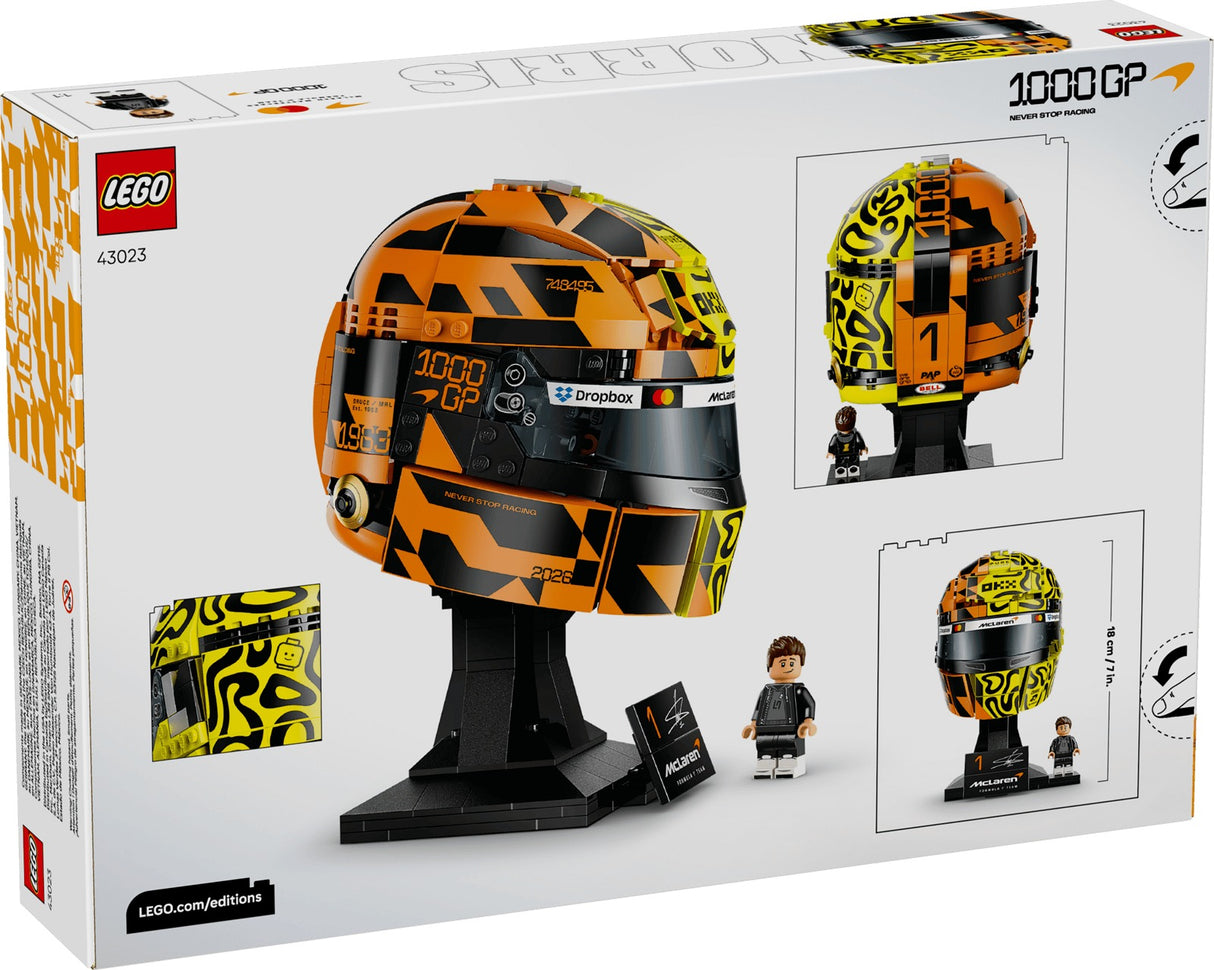 LEGO 43023 McLaren Mastercard F1 Team Lando Norris Helmet