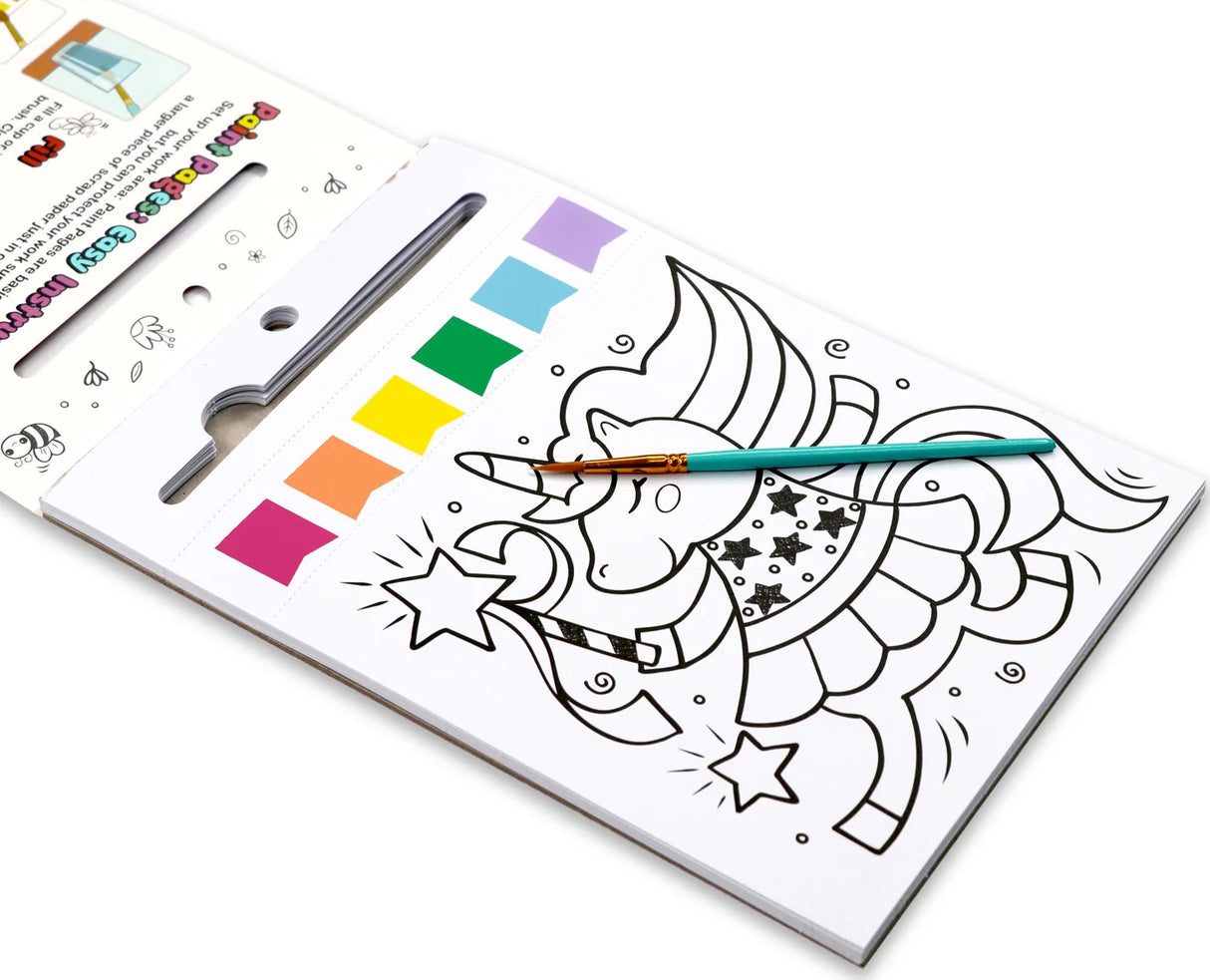 Paint Pages: Magical Creatures