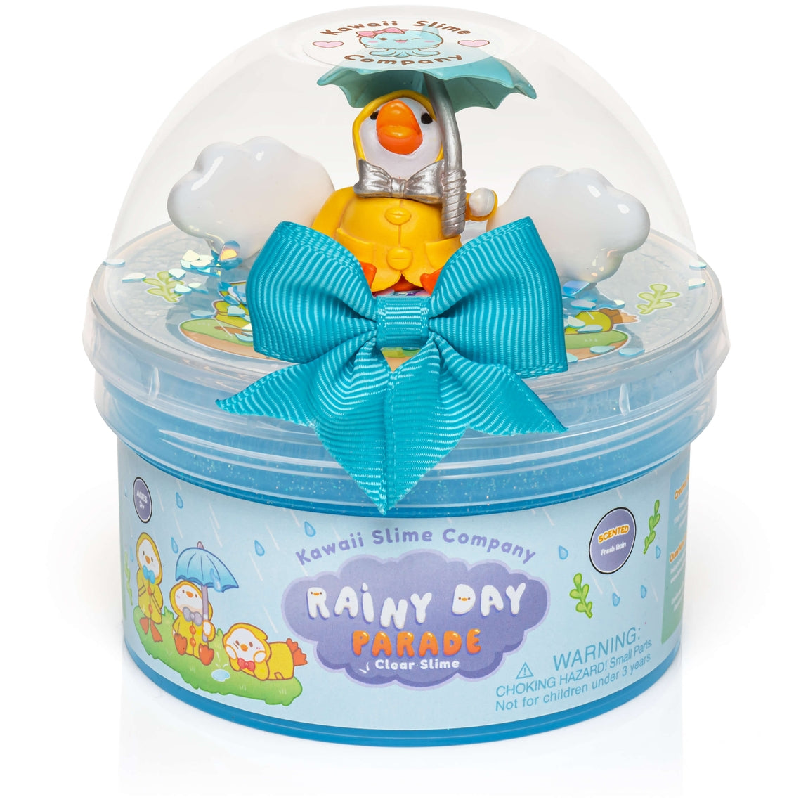 Rainy Day Parade Clear Kawaii Slime