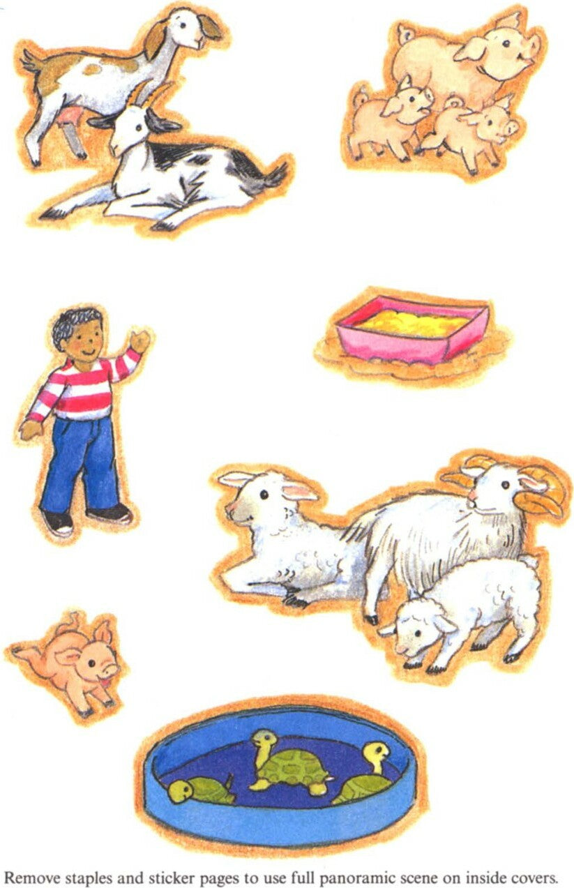Petting Zoo Sticker Activity Book