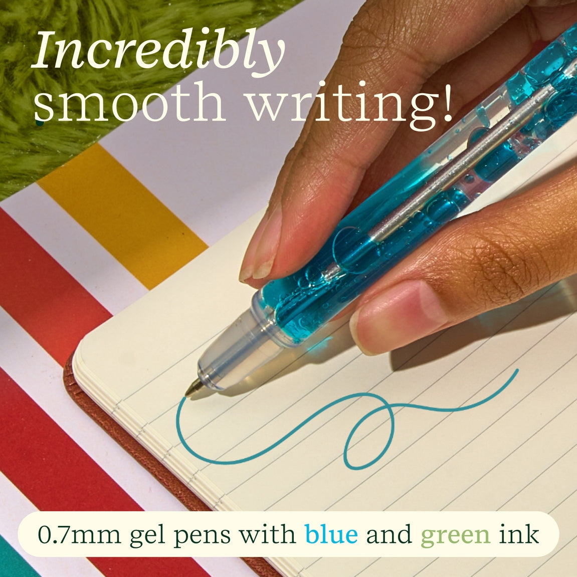 Lifelines Scented Lava Pen Set Green/Blue