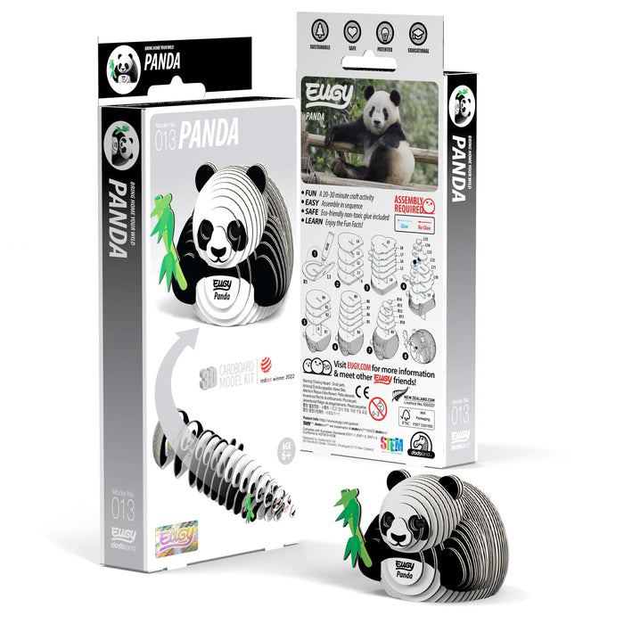 Eugy Panda 3D Puzzle