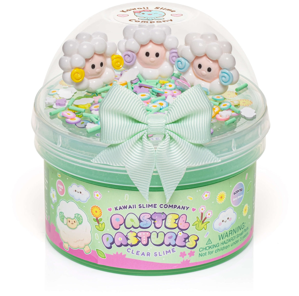 Pastel Pastures Clear Kawaii Slime