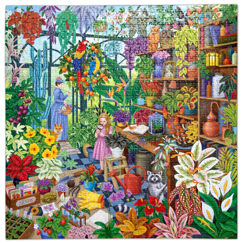 Alchemist's Greenhouse 1000 Piece Square Puzzle