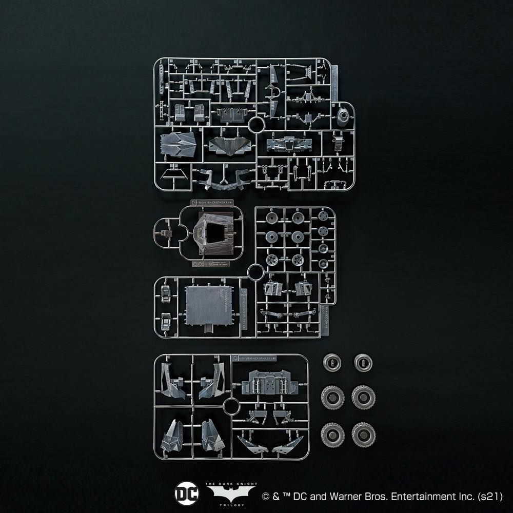 Batmobile (Batman Begins Ver.) "BATMAN", Bandai Spirits 1/35