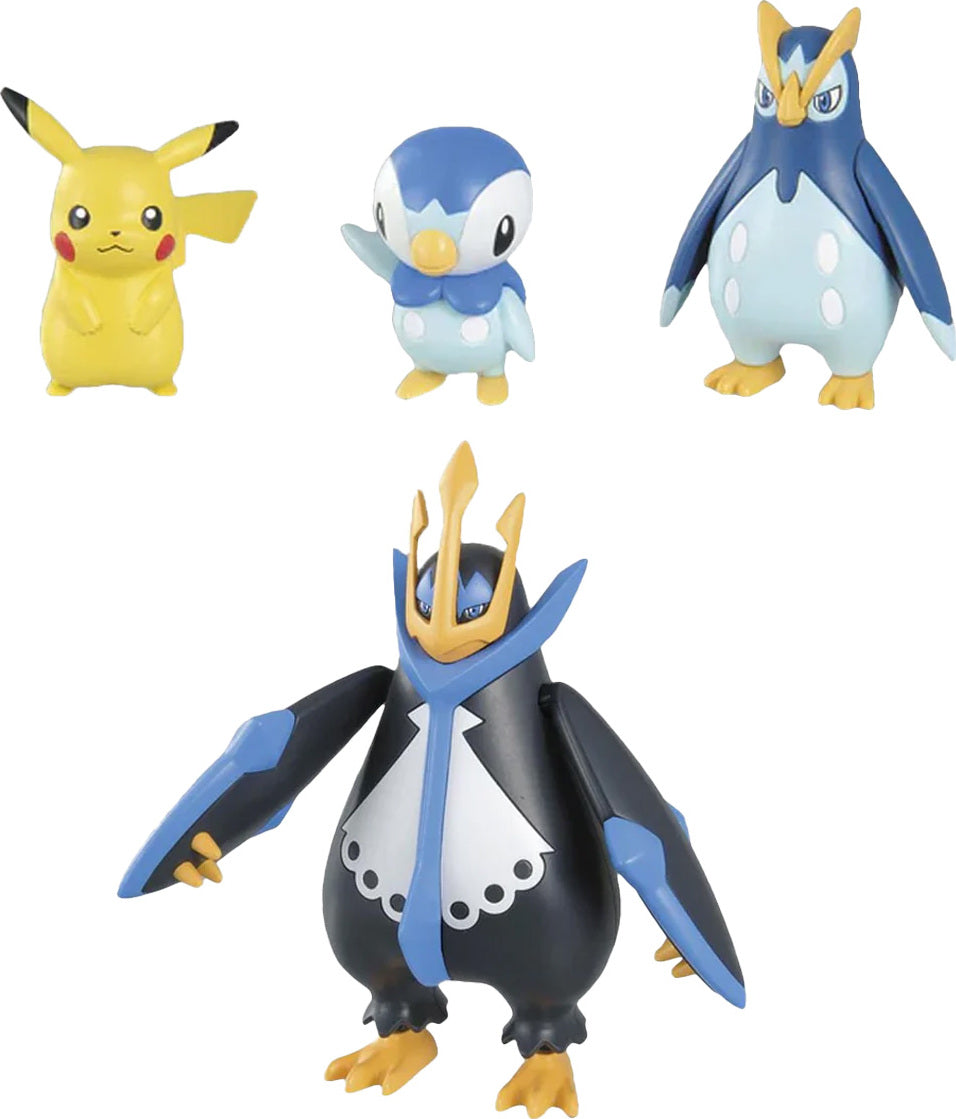Empoleon Evolution Set "Pokemon", Bandai Hobby