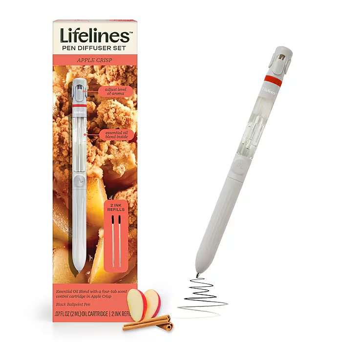 Lifelines Pen Diffuser with Essential Oil Blends - Apple Crisp