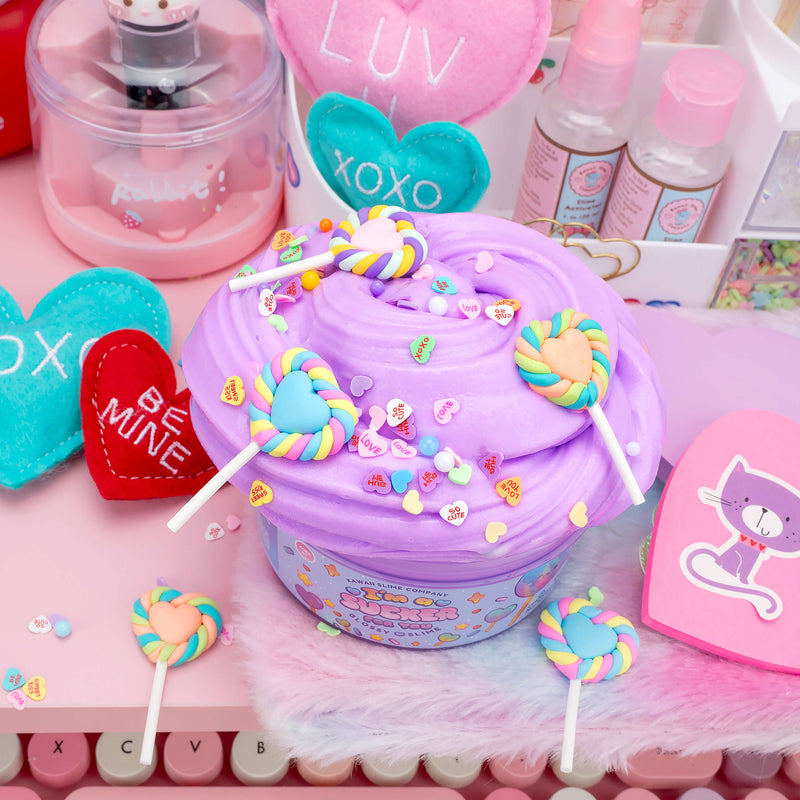 I'm A Sucker For You Glossy Kawaii Slime