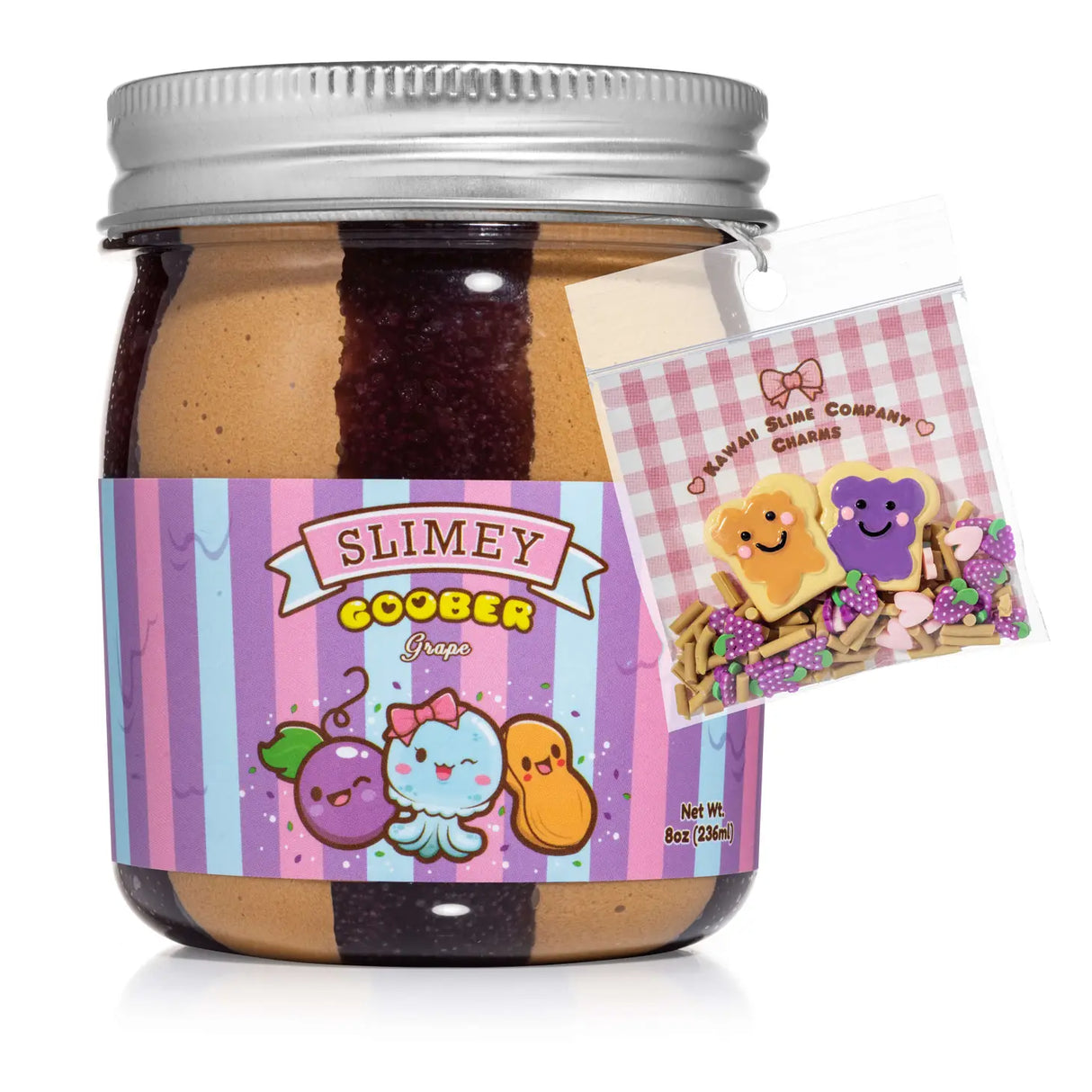 Kawaii Slimey Goober Grape Slime