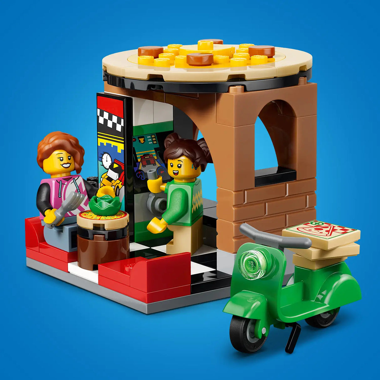 LEGO® City Pizza Delivery Experience with Vehicles