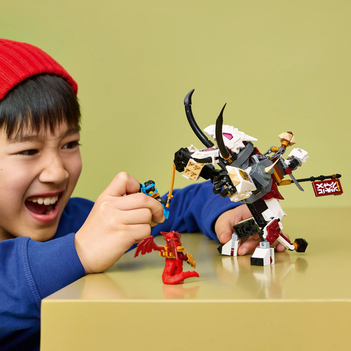LEGO® NINJAGO® Zilvar and Grimtak the Dragon Beast