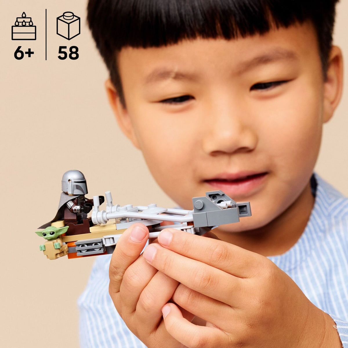 LEGO Star Wars: The Mandalorian & Grogu's Speeder Bike™