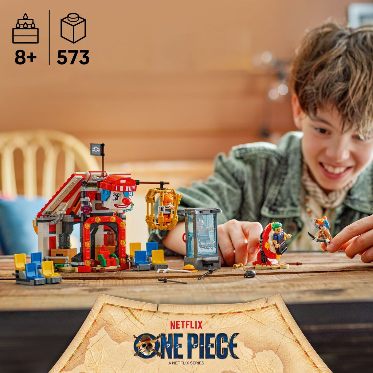 LEGO ONE PIECE: Buggy the Clown's Circus Tent