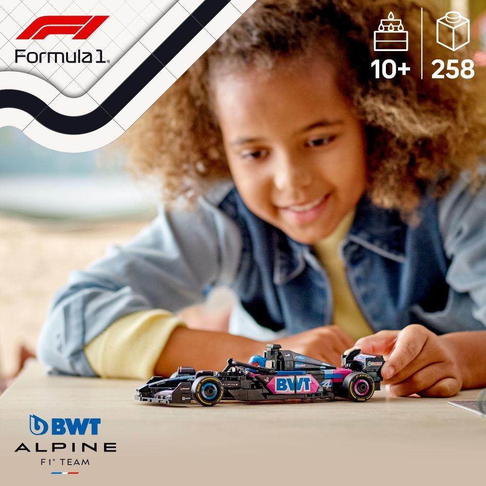 LEGO Speed Champions: BWT Alpine F1® Team A524 Race Car