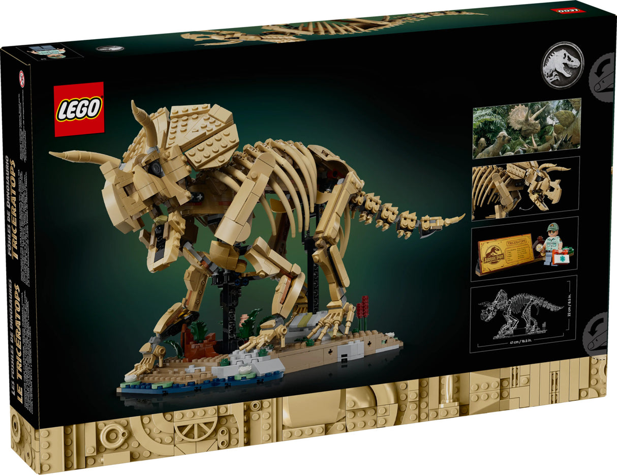 LEGO® Jurassic World Dinosaur Fossils: Triceratops