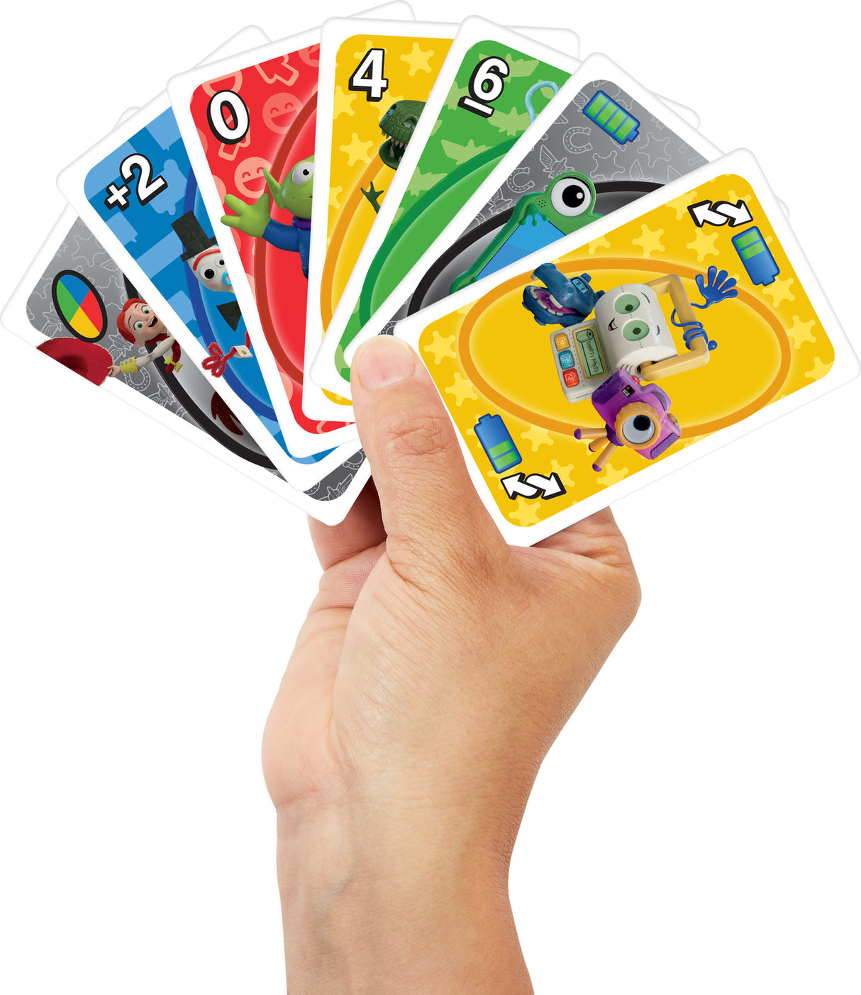 UNO Disney and Pixar Toy Story 5 Card Game for Kid, Adult & Family Nights, Deck Inspired by the Movie