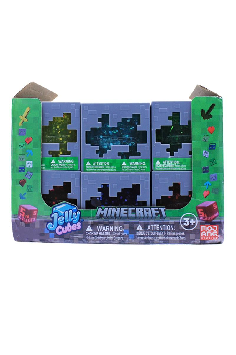 Minecraft Jelly Cube Squishy Toy Mystery Box