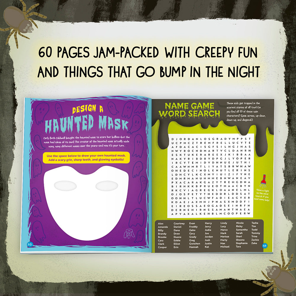 KLUTZ Goosebumps Haunted Ink Activity Book