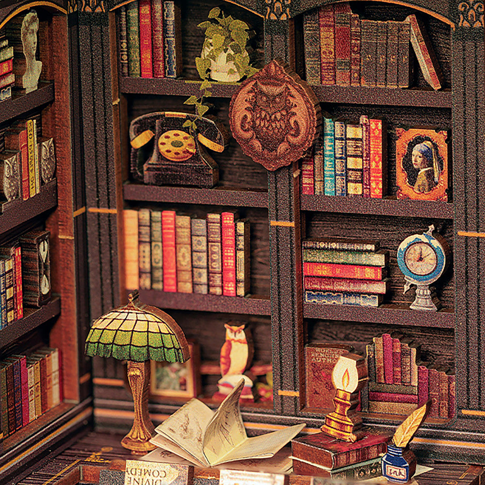 Owl Bookstore DIY Book Nook Kit