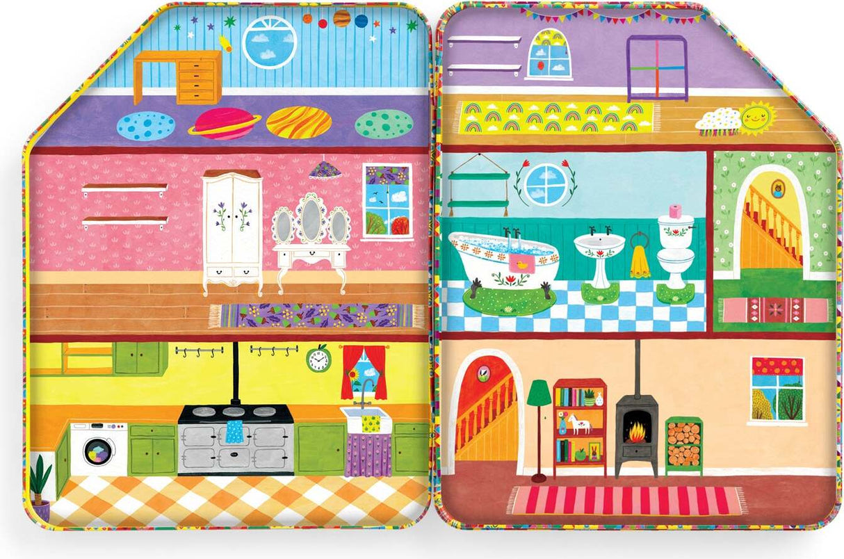 Mudpuppy Woodland Wonder Magnetic Playhouse Set